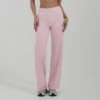 Leggings acampanados rosas