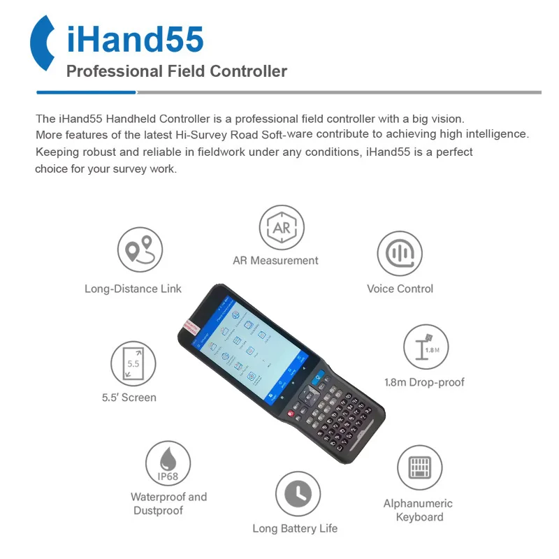 GPS GNSS RTK Hi -Target TS6 Base And Rover Upgrade For Land Surveying Instruments