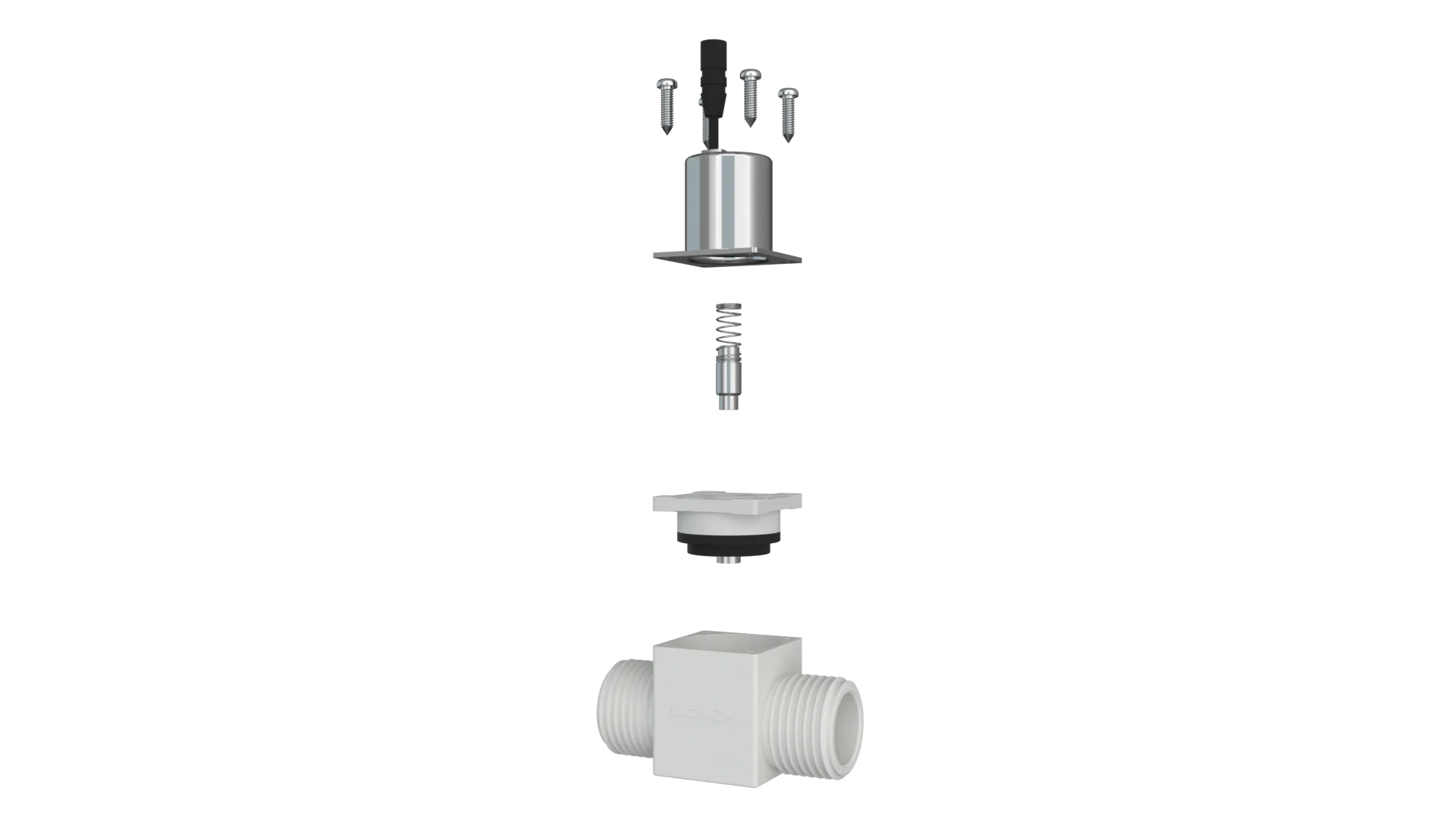 DC6V Stable Performance Water Solenoid Valve for Sensor Sanitary Ware and Garden Irrigation Solenoid Valve