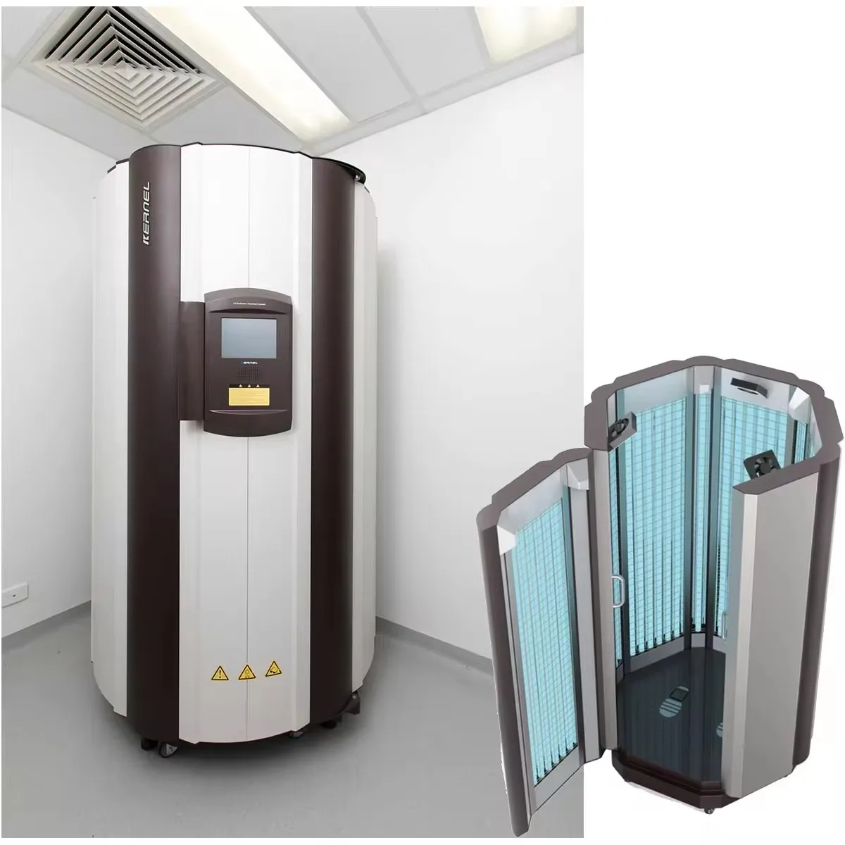 Kernel KN-4001 UVB/UVA Full Body Cabinet UVB 311nm UVB Lamps UV Phototherapy for Psoriasis Vitiligo