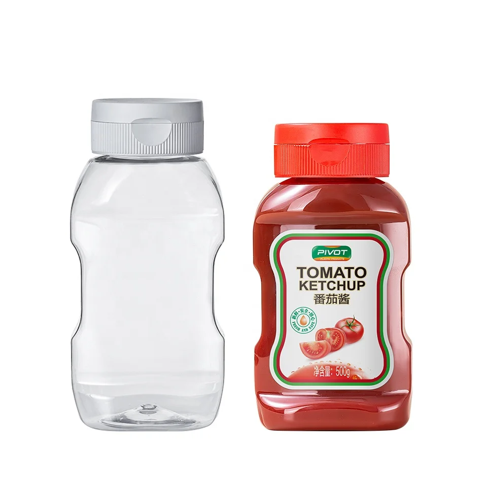 360ml/12oz Soßenflasche Für Ketchup,Bbq-sauce,Mayonnaise Mit Schraubverschluss,Flip-deckel Und Düse,Silikonventil,Kunststoffbehälter