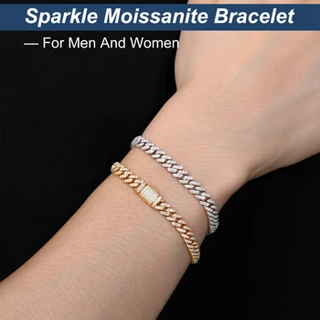 Bracciale Tennis da Donna Uomo in Cubic Zirconia 4mm Bracciale Tennis da Donna Uomo in Cubic Zirconia 4mm