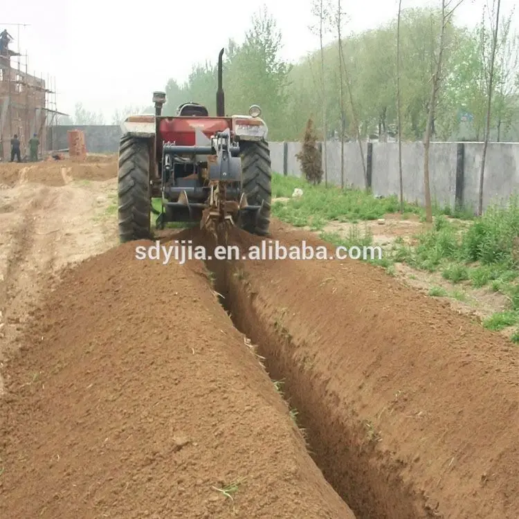 Factory Price Ditcher Crawler Rock Wheel Trencher Machine Easy Operate Trencher Machine Soil Pipeline Trencher