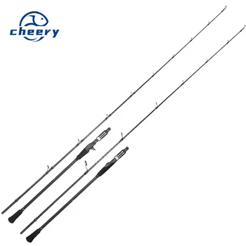 CHEERY Lurekiller 2.0 m Toray Carbon FUJI Parts Heavy Jig Fishing Rod Saltwater Slow Pitch Jigging Rod for Tuna GT – Metal Jig – view 2