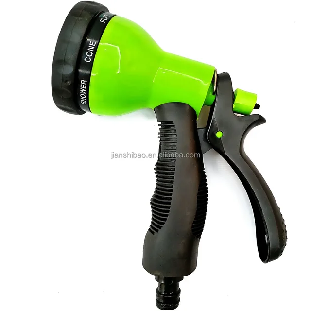 8-Function Car Washing Water Gun Cleaning Tools Garden Watering Tools High-Pressure Water Gun Hose Nozzle