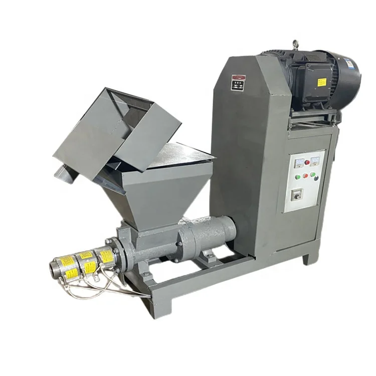 Small Corn Stalk Saw Dust Coffee Waste Coal Straw Rice Husk Wood Sawdust Fuel Press Charcoal Biomass Briquette Making Machine