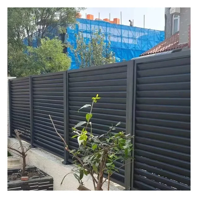 European Standard customized color aluminum gate for villa, garden & courtyard