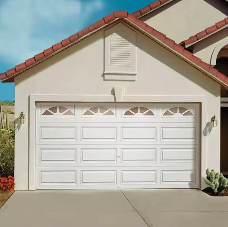 horizontal-residential-outdoor-steel-auto-opening-garage-door-with