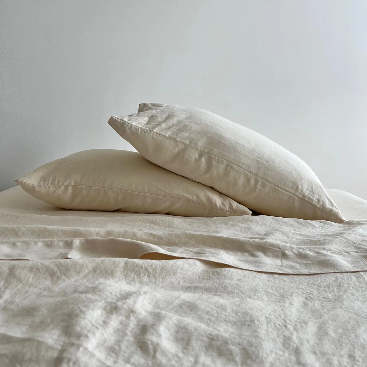 100% Französisch Flachs Leinen Bettwäsche Großhandel Oeko-tex Natur Französisch Leinen Bett Bezug Set Stein Gewaschen Bettwäsche Set Flachs Bettlaken