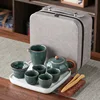 Peacock Green Tea Sets C
