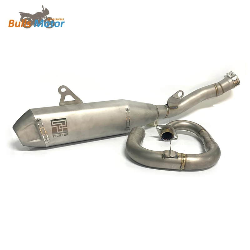 Bulls Motor YZ250F用軽量ステンレス製マフラーシステム
