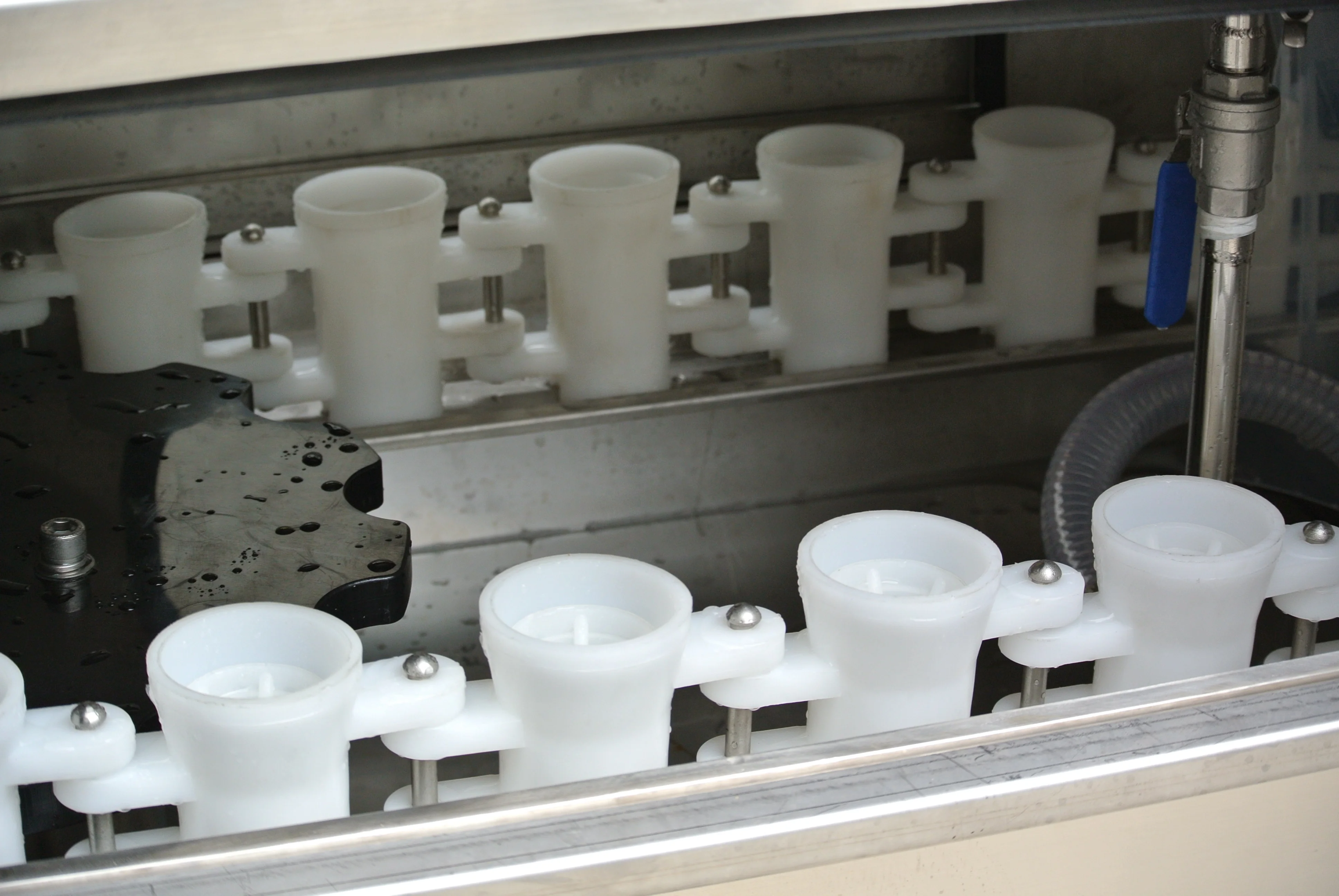 Semi Automatic Manual Plastic Bottle Washer De Capping Brush Inside Rotary 5 Gallon Bottle Washing Machine