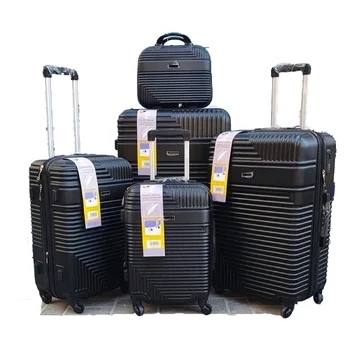 4 Wheel ABS 12 20 24 28 32 5 Piece Suitcases Set Trolley Suitcase On Wheels Spinner Wholesale Cheap High Quality Luggage Sets