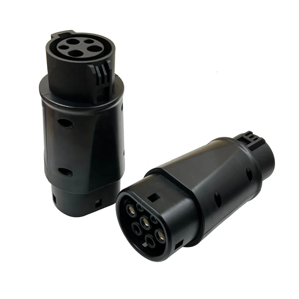 CE certification Electric Vehicle Charger Type1 to Type2 Adapter Converter Connector EV Charger