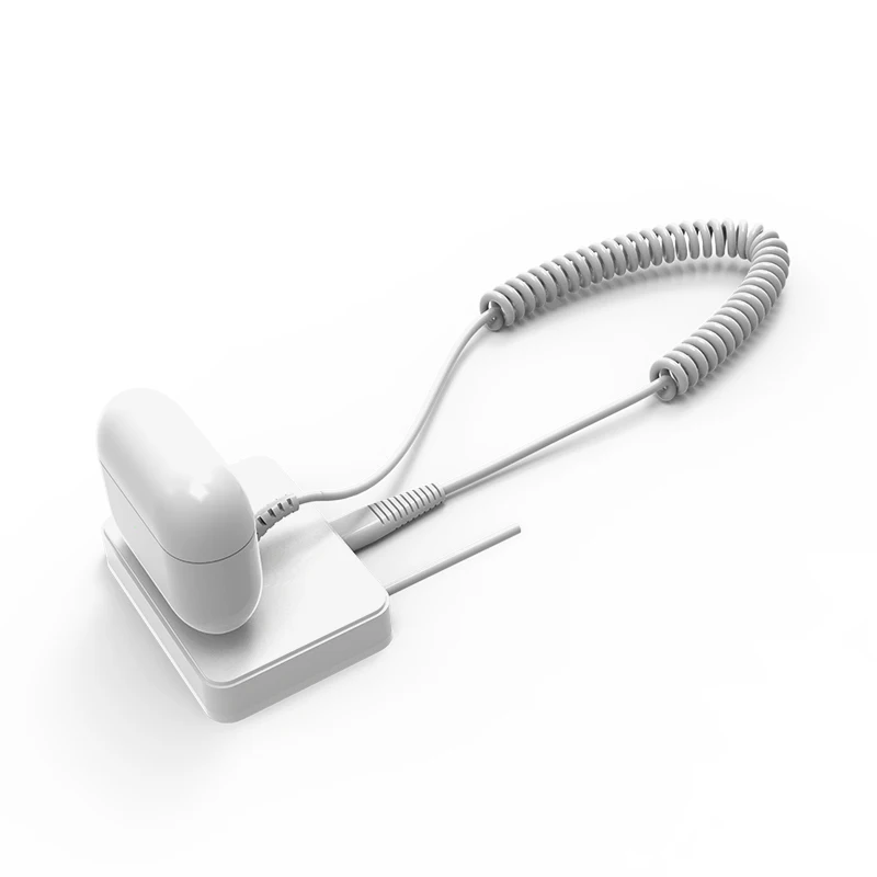 TWS Charging Earbuds Display Stand Anti-Theft Alarm System Security Feature for Apple Store Made of for Durable ABS Material