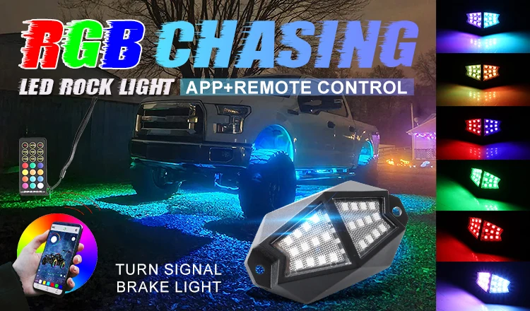 Full Aluminium Multicolor Underglow Neon Offroad Light Kit