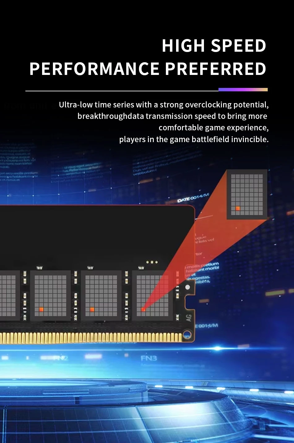 ENVINDA Memoria Ram DDR4 8Gb 16Gb 2666Mhz 3200Mhz DDR4 Desktop