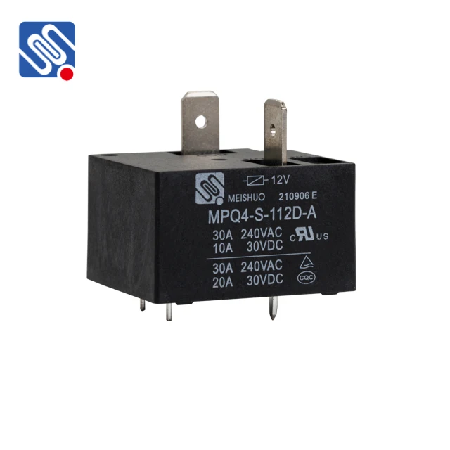 Meishuo MPQ4-S-112D-B Small High Quality Power 12 Volt Pcb 30A 4pin T93 Relay