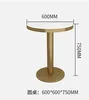 Mesa redonda: 60cm