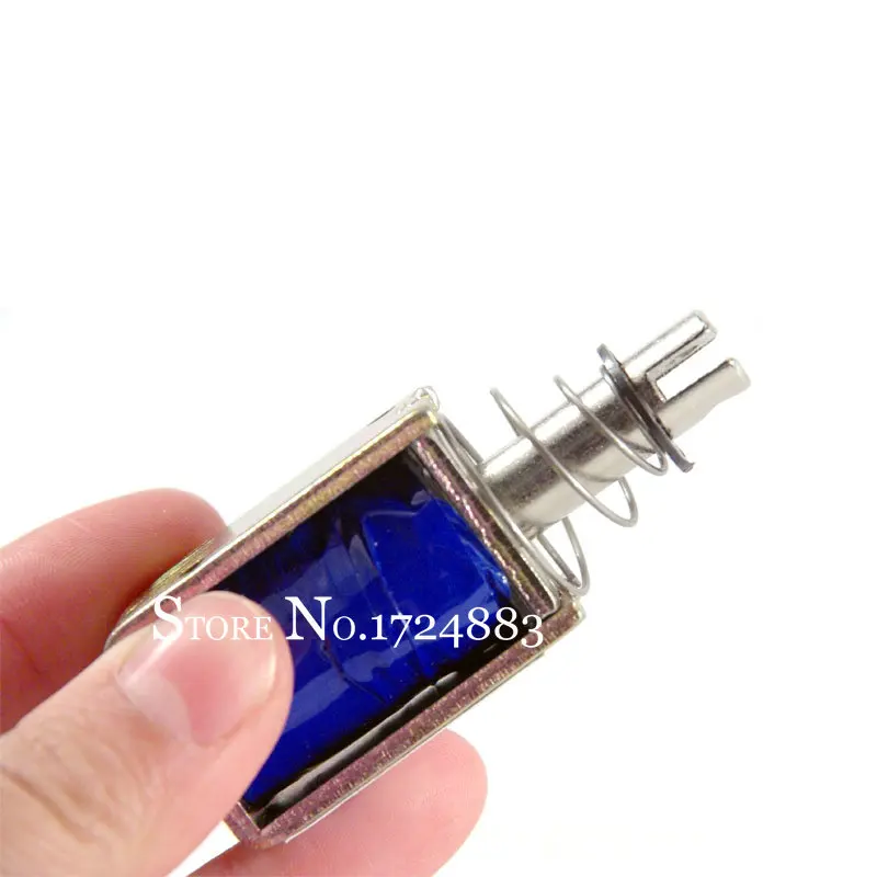 Jf-1039 1039b Dc 12v 25n Stroke 10mm Pull Push Type Linear Solenoid Electromagnet