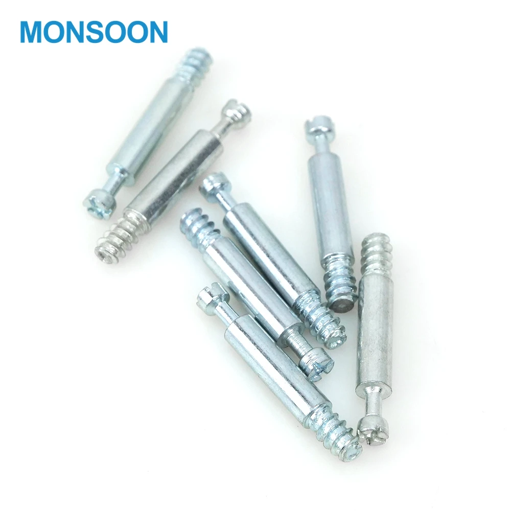 Furniture Cam Lock Fastener Screw Nuts Joint Connector Hanger Bolts Dowel Screw