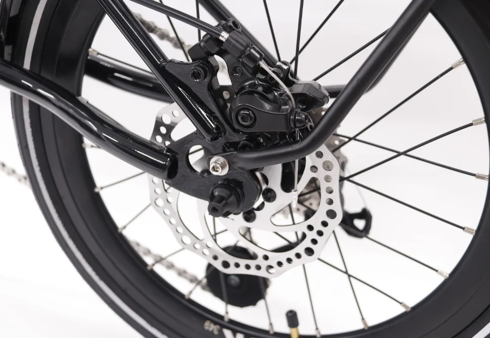 MINT 16インチ 9段変速 T9D-349D ディスクブレーキ 三つ折り自転車