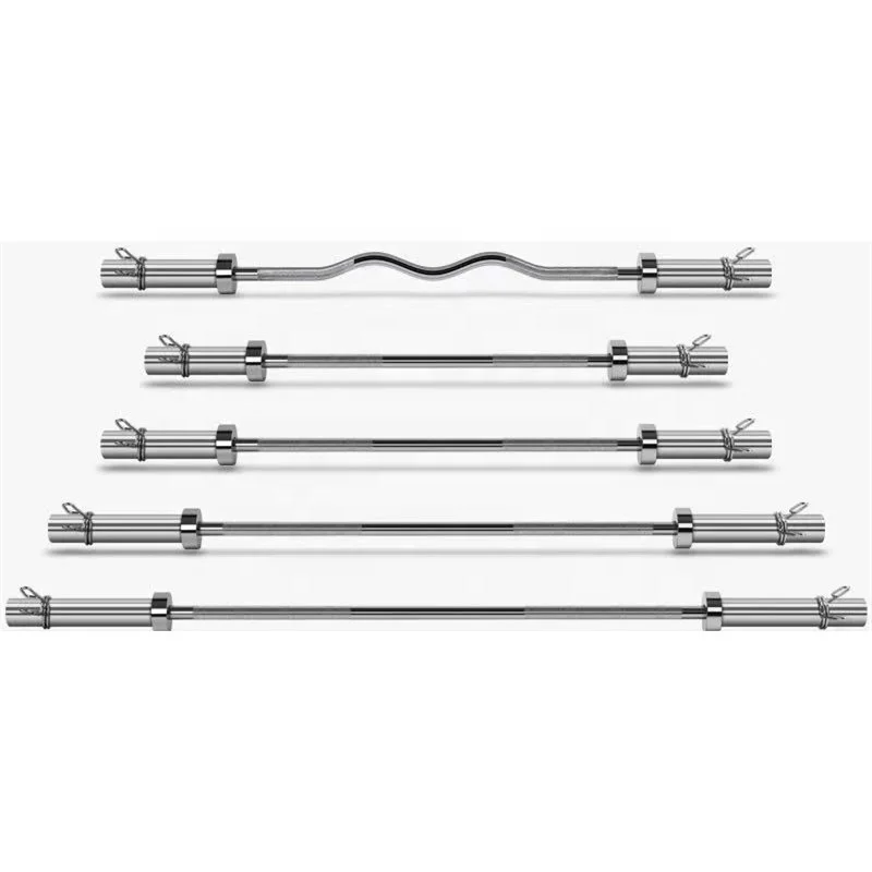 Safety Gym Fitness Powerlifting Stainless Steel Barbell Bar Crocodile