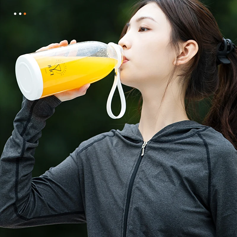 500 мл Датчик Холла портативный Водонепроницаемый Мини соковыжималка для фруктов беспроводной 2400 мАч зарядки экстрактор колотый лед блендер смешивания