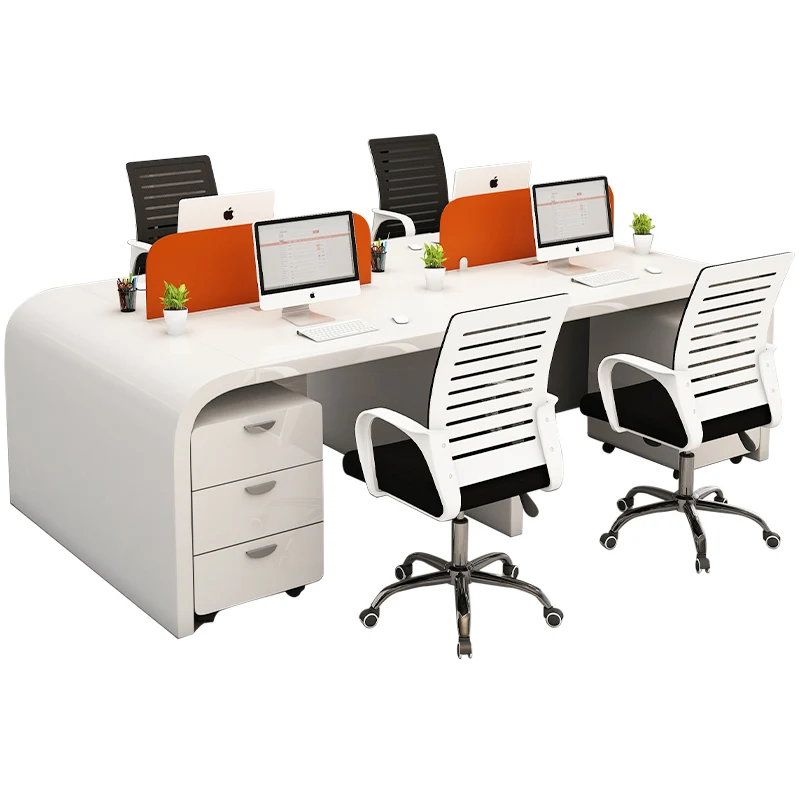 Modern Office Partition Soft Board Gypsum Furniture Set for Home Office