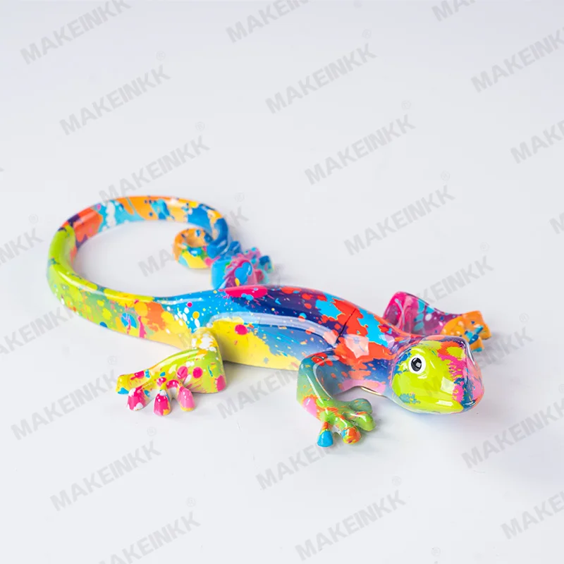 Customized 3D Resin Gecko Fridge Magnet - Wholesale Tourism Souvenir with OEM Service for Home Decoration  Tourism Souvenir