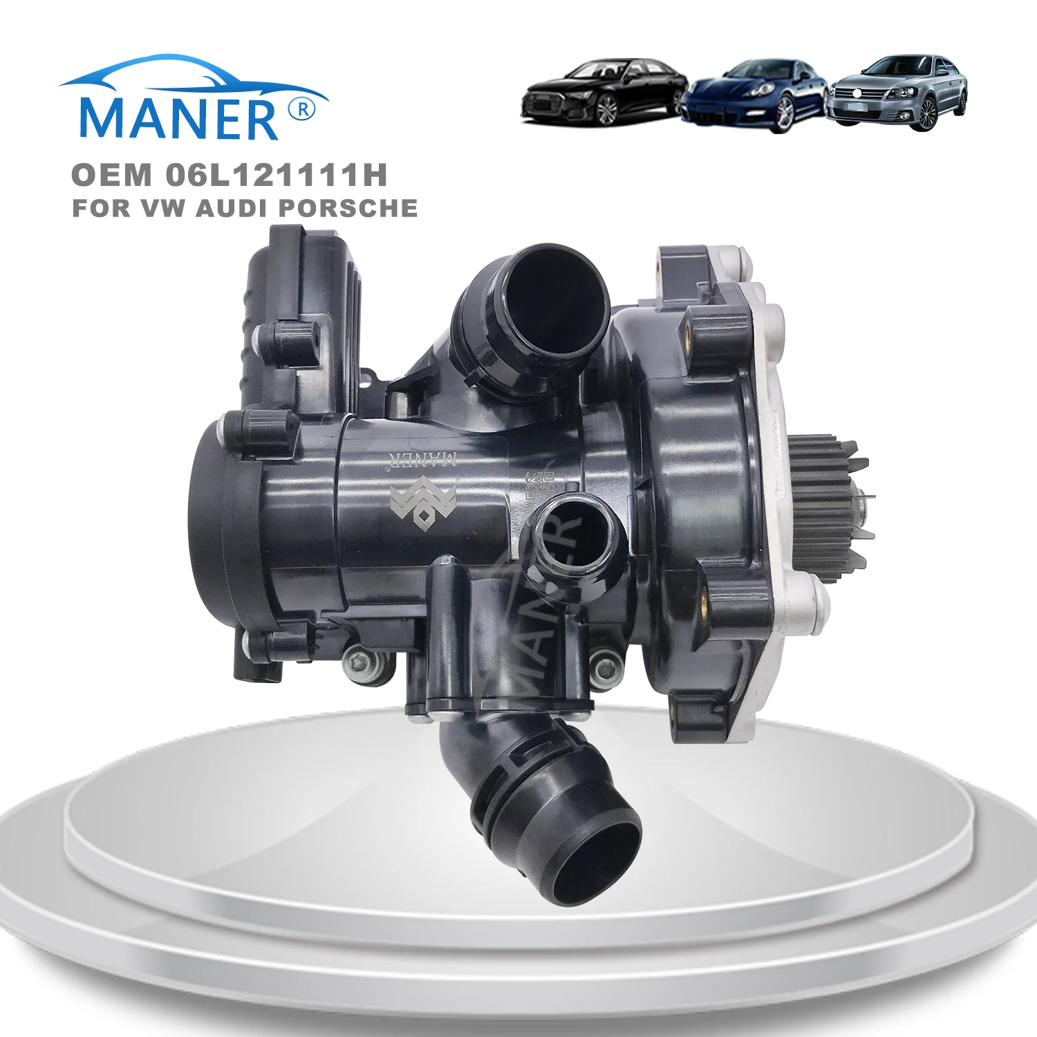 MANER 538036010 06L121111H ENGINE COOLING SYSTEM WATER PUMP for VW BEETLE JETTA AUDI TT A3 A5 SEAT VOLKSWAGEN
