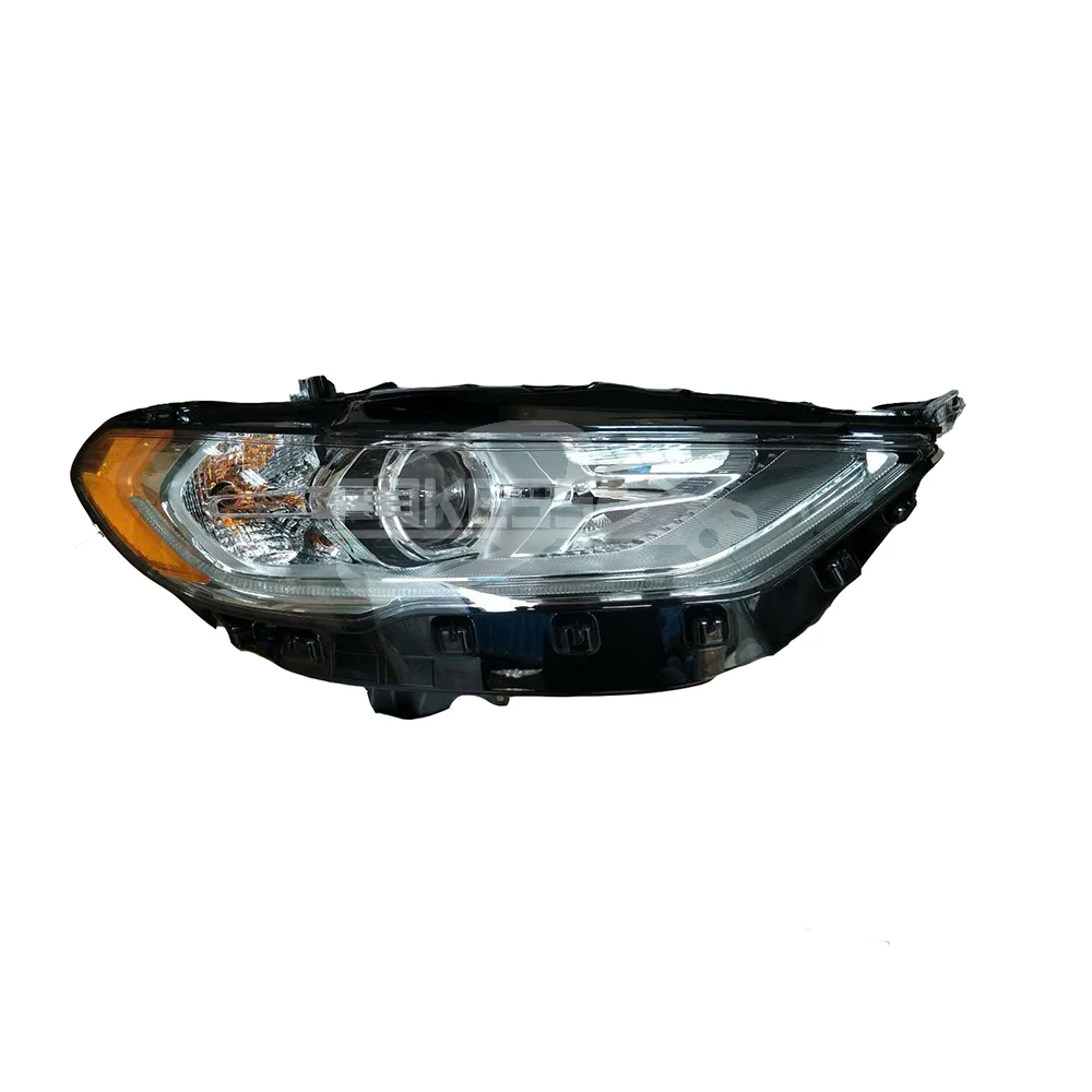 Car Headlight HS7Z13008G HS7313W029CH Right Black Headlight with LED f... — 2