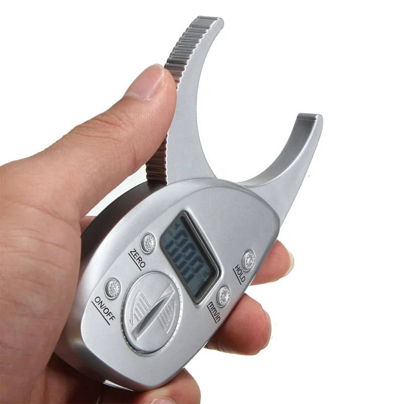 Digital Body Fat Caliper Skinfold Caliper Lcd Display Body Fat