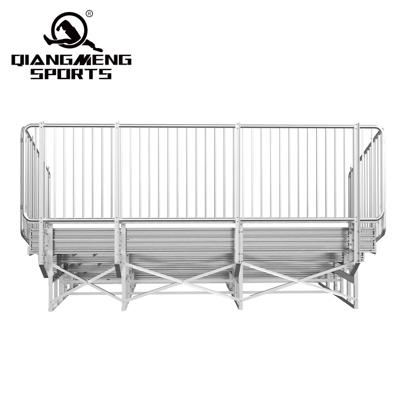 5 Rows Of Aluminum Bleachers Seats High-quality Grandstand With ...