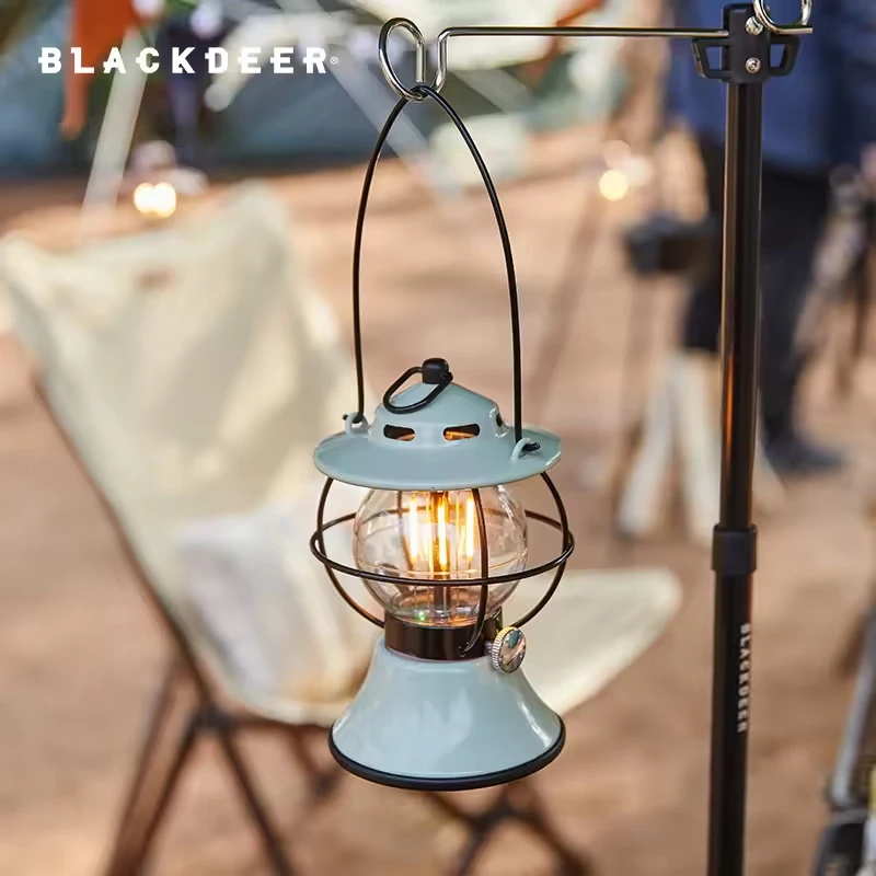 ライト・ランタン BLACKDEER THE MOON LED CAMP LIGHT Blackdeer LED Retro Camping Lantern Rechargeable Tent Light Adjust