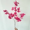 Splendid leaf rose pink