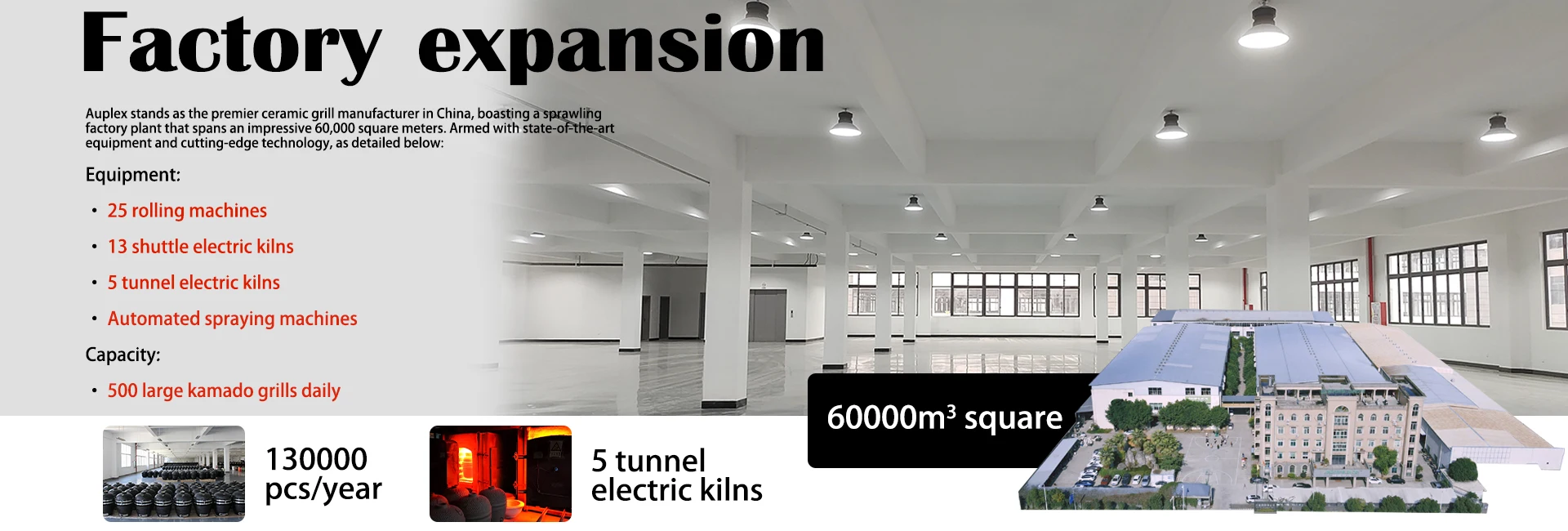 Fujian Auplex Kamado Grill Co., Ltd. 1