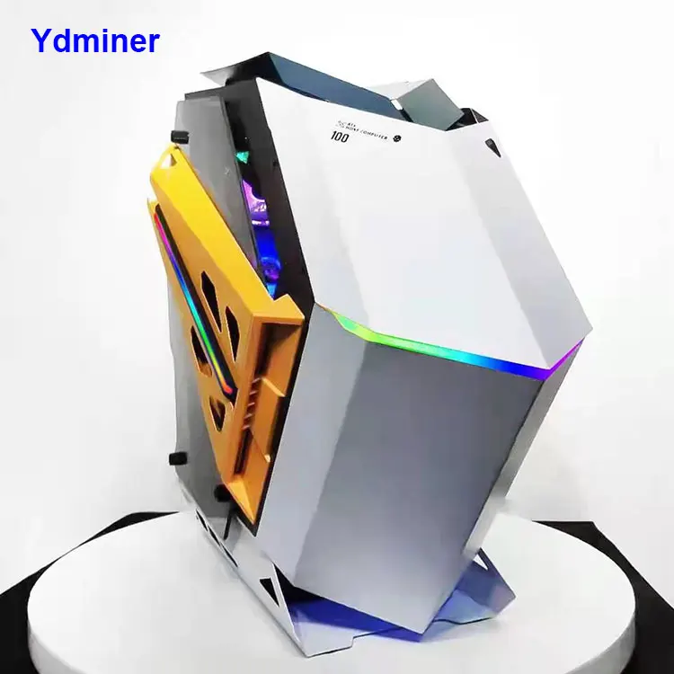 In Stock Desktop Computer Pc case ATX Gaming Cabinet Rgb with Fan