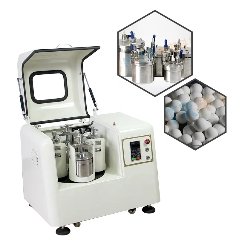 YXQM-0.4L Lab Super Fine Nano Powder Mill Grinding Machine Planetary Ball Mill Laboratory Planetary Powder Grinder
