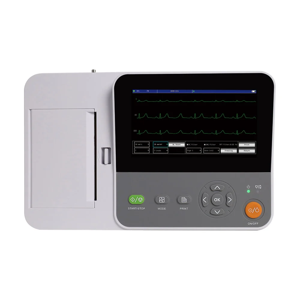 CONTEC E6 Good Price Ecg Machine 12 Lead Electrocardiograma