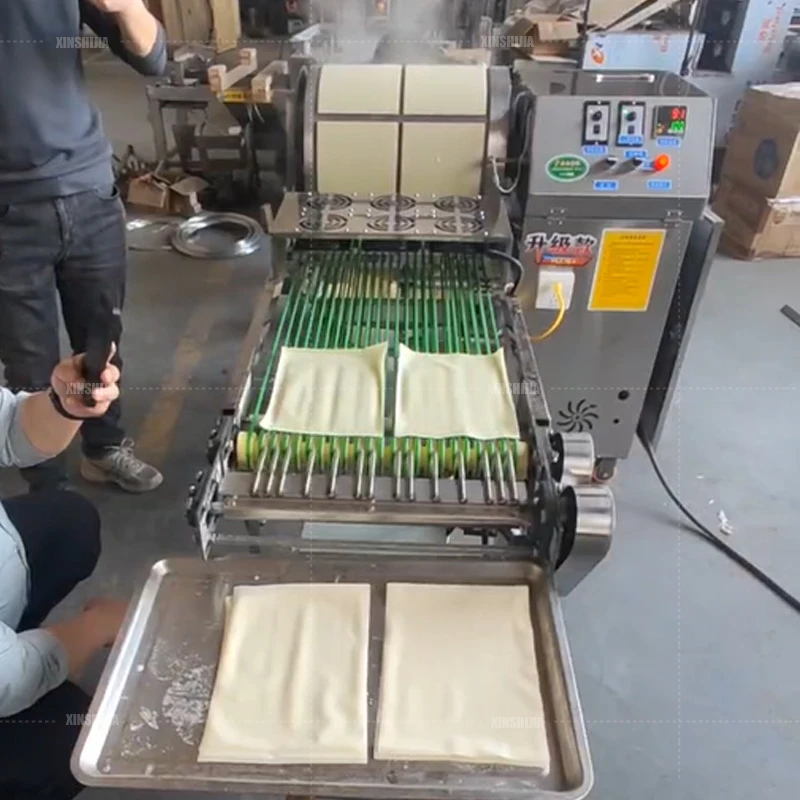 Automatic Professional Industrial Automatic Crepe Cake Machine Gas to Make Tortillas Wraps Making Machine