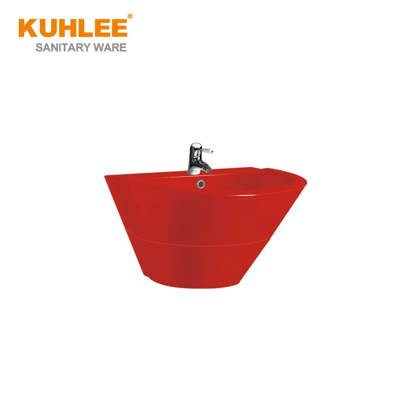 Top Selling Red Black Green Colored Ceramic Sanitary Wares Siphonic One Piece Toilet Sets Bathroom Suites
