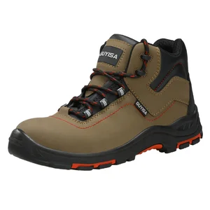 For GUYISA Outdoor Sports Steel Toe Safety Boots Fashionable for Spring Summer Winter and Autumn