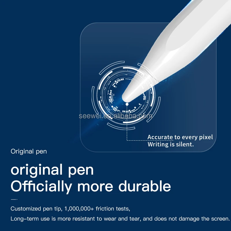 Stylus Pen Universal for Apple Android Phones and Tablets 5 Minutes Fast Charging Technology Usb Stylus Pen