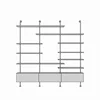 Solo gabinete: 180*25*230cm