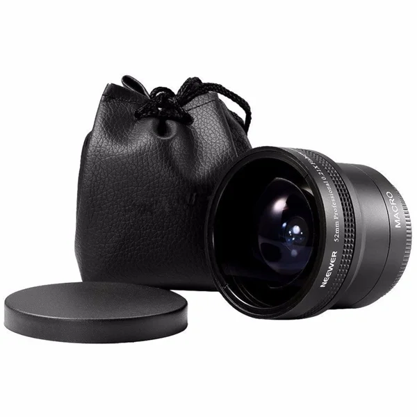 52mm 0.21x フィッシュアイ魚眼広角レンズ パナソニック Lumix G用