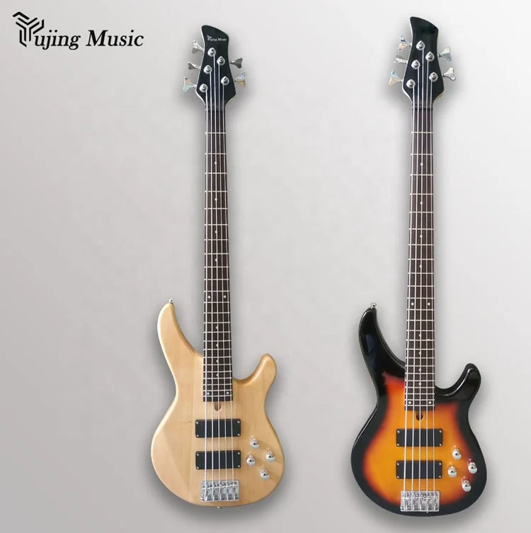 China Factory Price 5 Cordes Music Electric Bass Guitar Professional