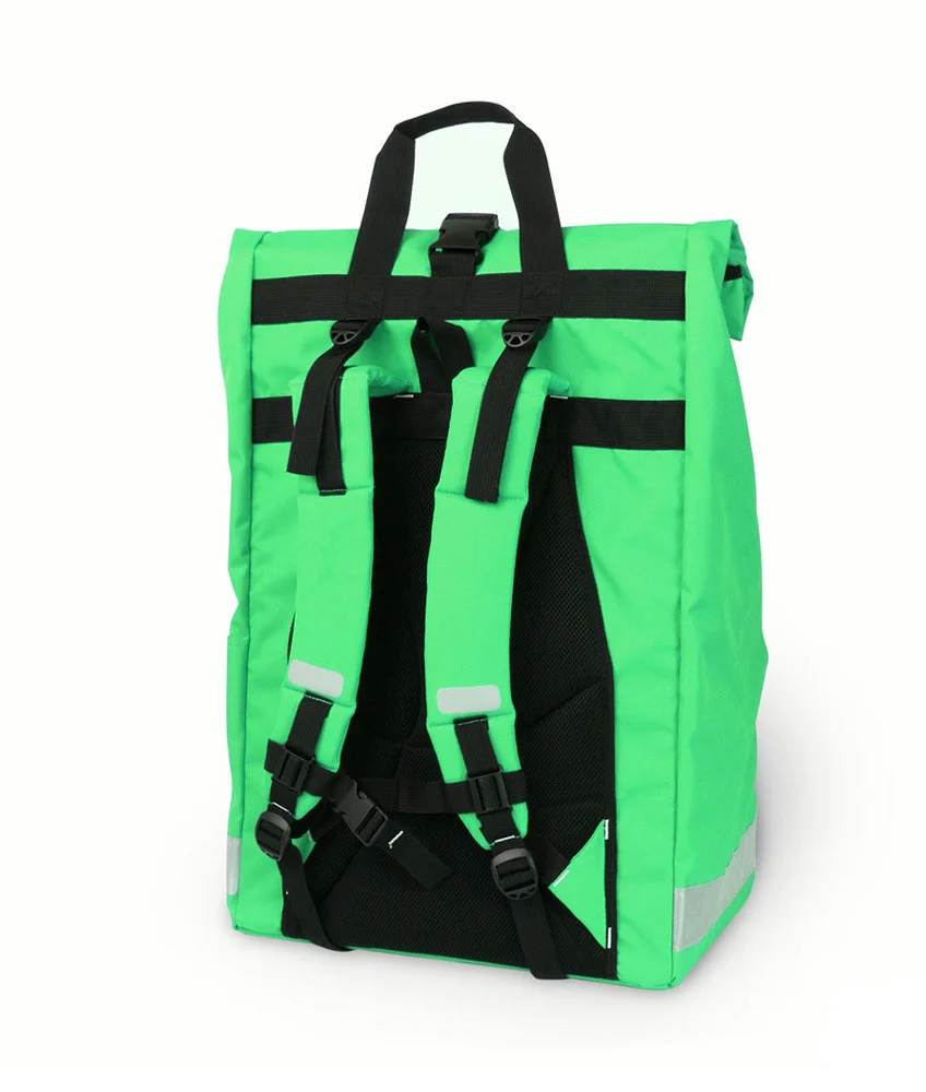 ROLL TOP BACKPACK INSULATED FOOD DELIVERY BAGS and CATERING BAGS