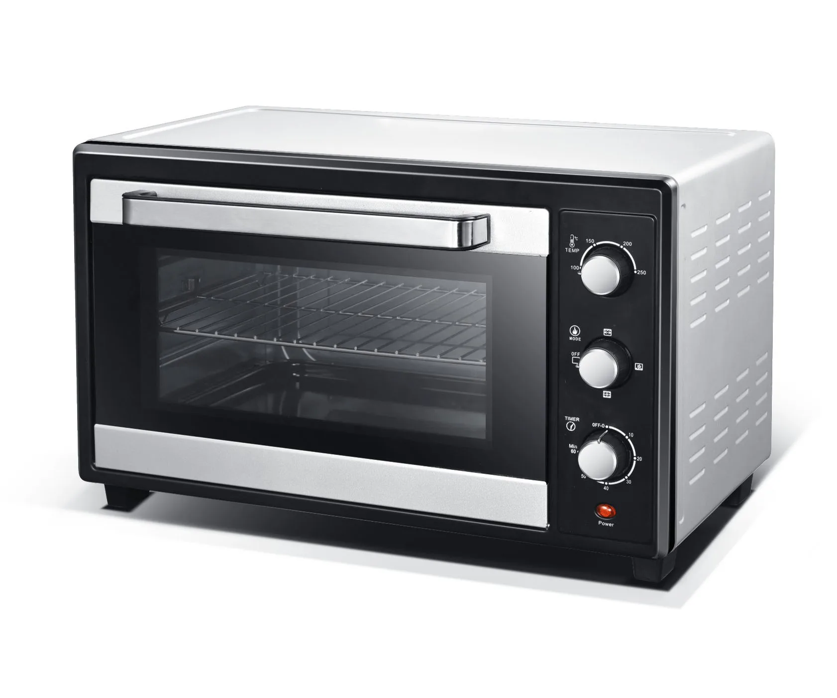 China Factory 28L Electr Oven with Hot Plate Mini Electr Oven Pizza Maker Machine Electric Oven