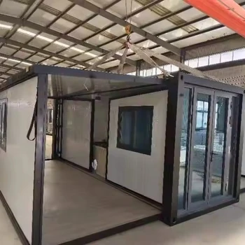 This  is container house with kitchens and toilets .the price is negotiable .The quality  assurance ..welcome  cooperation .